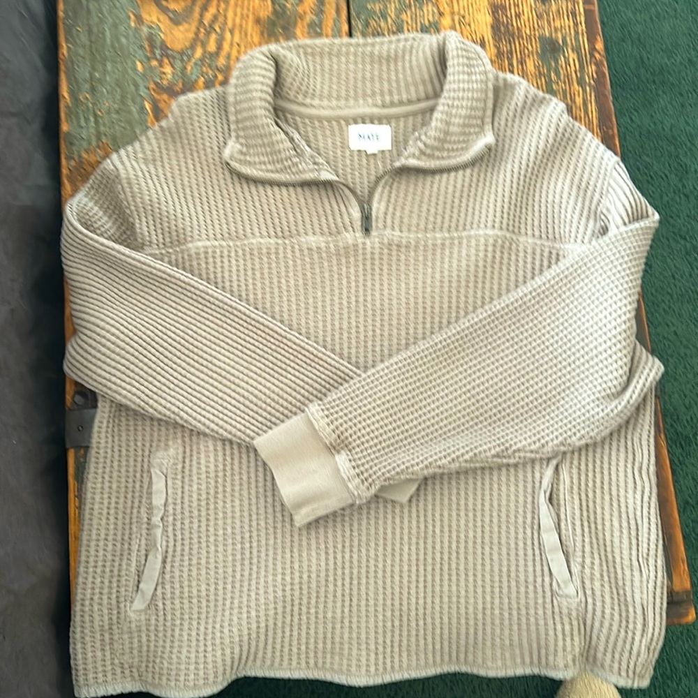 Mate two-piece half zip sweatshirt and sweatpant ￼